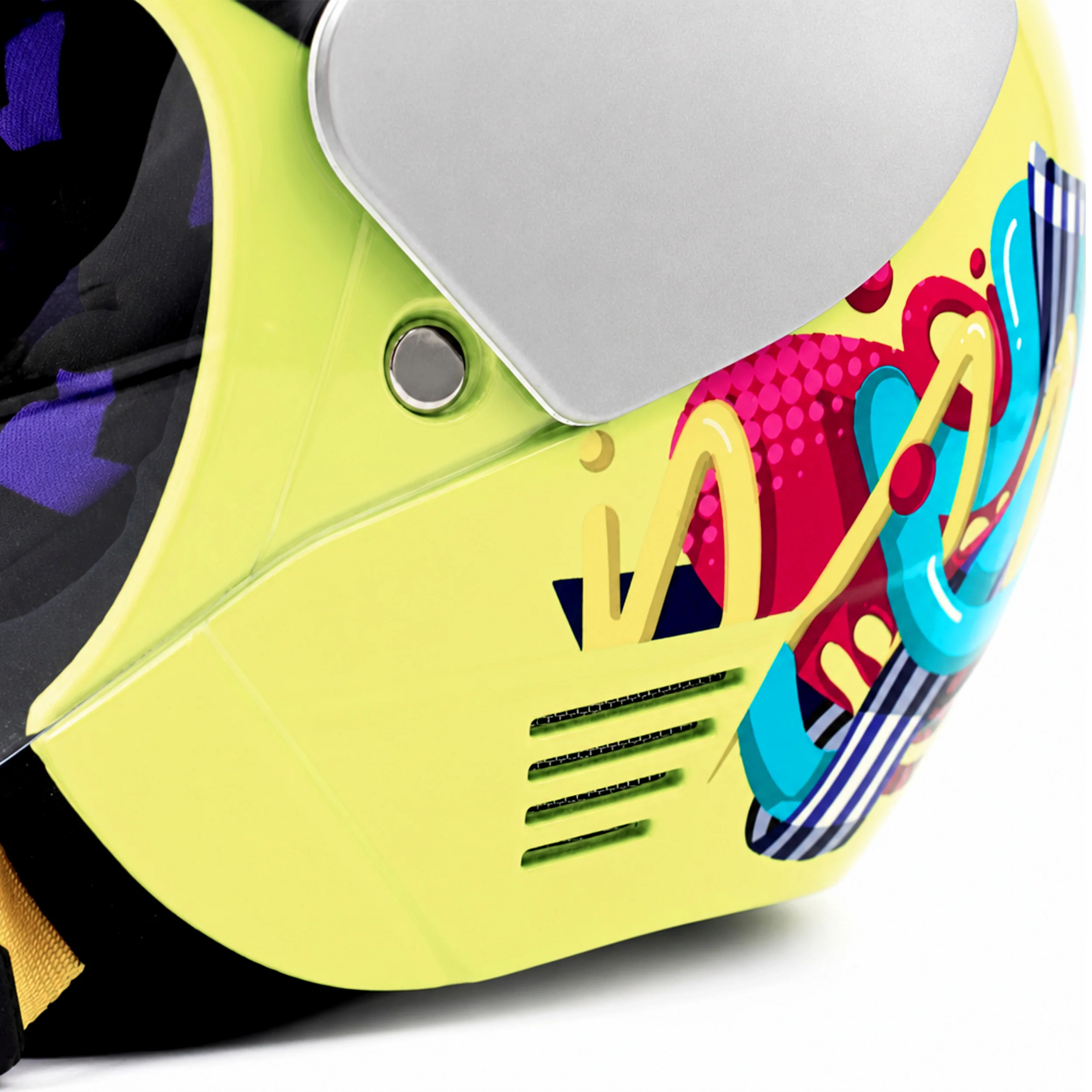 HYP3 Junior – Volt Green – Graffiti – Glossy - Image 6