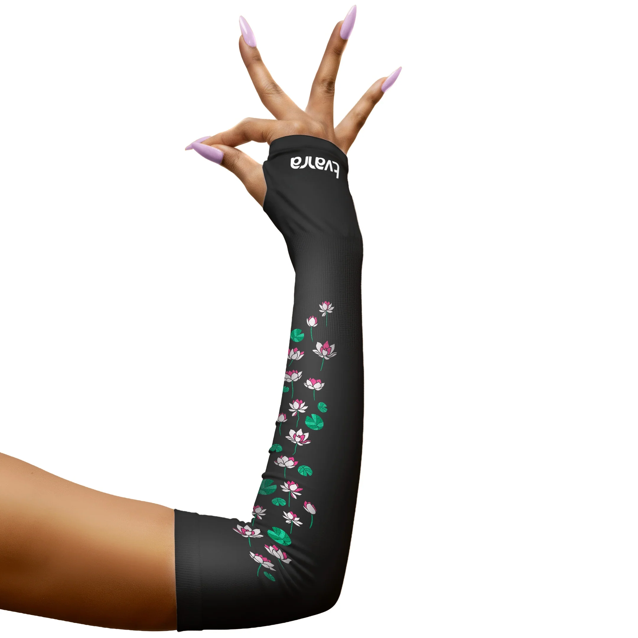 Pack of 2 Sleeves: White Lotus - Black & Padmaa - Mint Green - Image 7