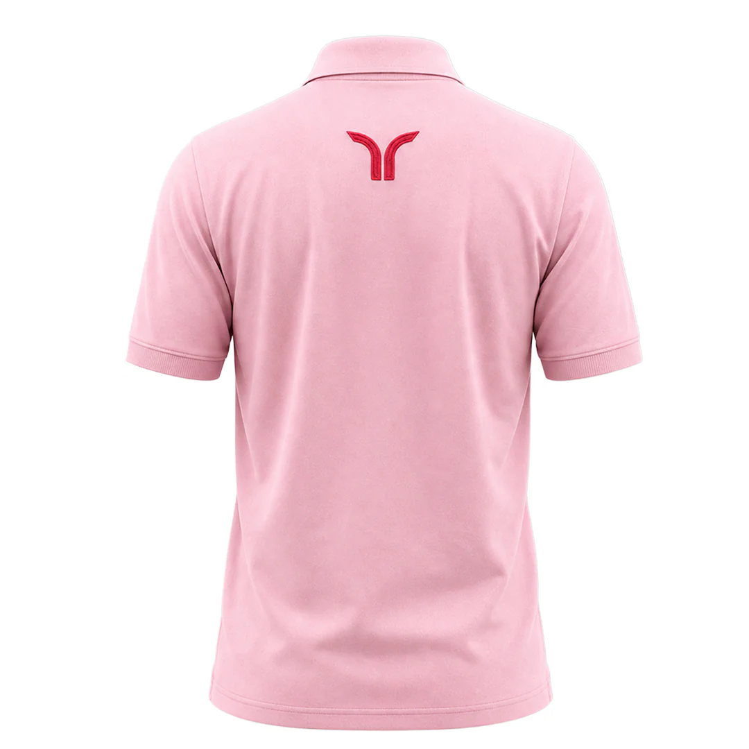 Tvarra Polo Tshirt – Light Pink (Women Fit) - Image 4